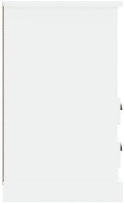 Mesas de cabeceira 2 pcs 43x36x60 cm branco
