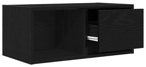 Móveis de TV 2pcs 60x31x25,5cm deriv. madeira carvalho preto