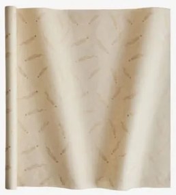 Papel De Presente 50x75 Cm Rozaul Tapioca Bege - Sklum