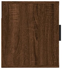 Móvel de TV para parede 57x34,5x40 cm carvalho castanho