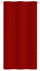 Tela de varanda 120x240 cm tecido oxford vermelho