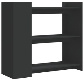 Mesa consola 100x35x90 cm derivados de madeira preto