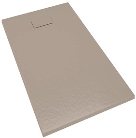 Base de chuveiro SMC 120x70 cm castanho