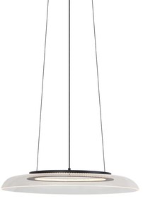 LED Candeeiro suspenso de design preto e transparente com 3 níveis de regulação - Scacrylic Design