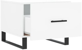 Mesa de centro 50x50x40 cm derivados de madeira branco