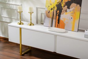 Móvel TV Serenity – Branco e Dourado – 180 cm x 50 cm x 29,5 cm