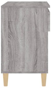 Sapateira 70x36x60 cm derivados de madeira cinzento sonoma