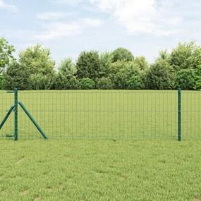 Cerca Euro Verde 0.8x10 m Aço