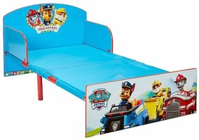 Cama infantil Patrulha Pata para crianças. Com colchão e almofada 140 x 70 cm