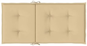 Almofadões lombares p/ cadeiras 4pcs 100x50x4cm mesclado tecido