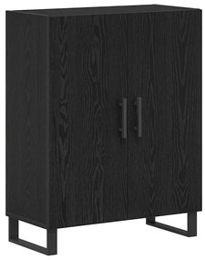 Highboard vidaXL Carvalho Negro 69.5x34x180 cm Madeira de Engenharia