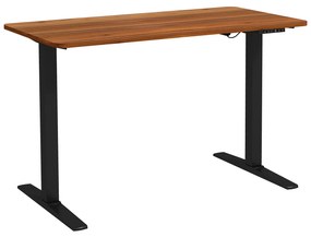 Secretária Elétrica de Pé Secretária Elevatória com Altura Ajustável Função de Memória 120x60x73-118 cm Cadeira de Escritorio