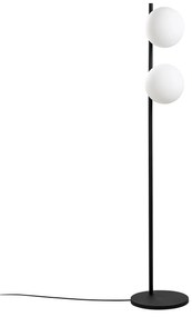 Candeeiro de Pé Dual – Preto – 30 x 30 x 155 cm