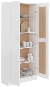 Estante 82,5x30,5x185,5 cm derivados de madeira branco