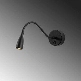 Candeeiro de Parede Reading – Preto – 8 x 38 cm