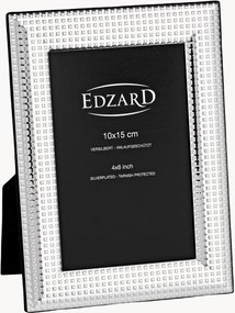 Moldura para fotos banhada a prata Bellagio