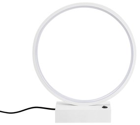 Candeeiro de Mesa Halka – Branco – 30x35x9 cm