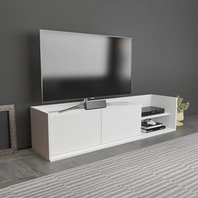 Suporte para TV Krog – Branco – 160x35x36,8 cm