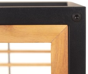 Cadeiras jardim + almofadões 2pcs acácia maciça cinzento-escuro