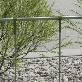 Conjunto de 4 Treliças de Jardim Suportes para Plantas Trepadeiras com