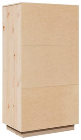Aparador alto 60x40x116,5 cm pinho maciço