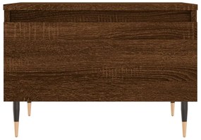 Mesa de centro 50x46x35 cm derivados madeira carvalho castanho