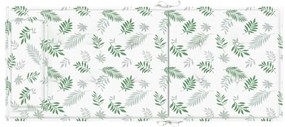 Almofadões p/ cadeira encosto alto 6 pcs tecido oxford folhas