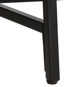 Mesa de jantar 200x100x75 cm madeira de mangueira maciça