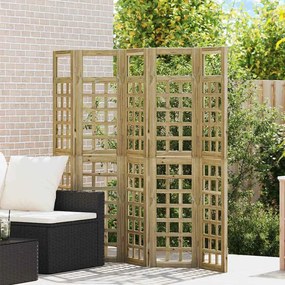 Tela de Privacidade Externa Manual 5 pcs Castanho 200 x 180 cm