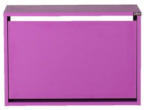 Sapateira "Harmony" - 60 x 42 x 30 cm - Roxo - Design Moderno