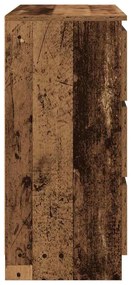 Aparador 80x35x76 cm derivados de madeira madeira velha