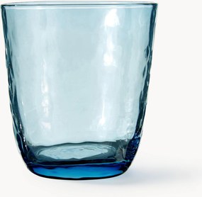 Copos artesanais com superfície irregular Hammered, conjunto de 4