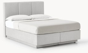 Cama boxspring com espaço de arrumação Oberon