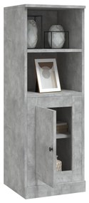 Aparador alto 36x35,5x103,5 cm derivados madeira cinza cimento