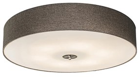 LED Candeeiro de teto inteligente bege 70 cm incl. 6 lâmpadas WiFi A60 - Drum Jute Moderno,Country / Rústico
