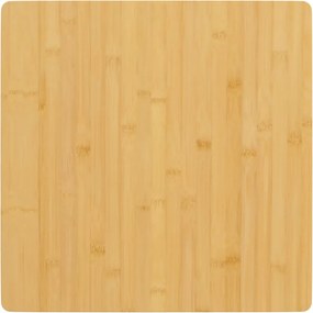 vidaXL Tampo de mesa 40x40x1,5 cm bambu