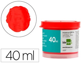 Guache Escolar 40 Ml Vermelho
