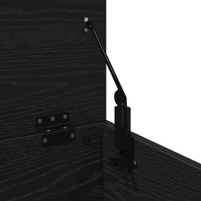 Caixa de Armazenamento vidaXL Carvalho Preto 40x42x46 cm Madeira de En
