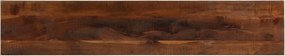 vidaXL Tampo de mesa retangular 180x40x3,8cm madeira recuperada maciça