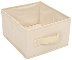 Armário de arrumação com 6 gavetas 55x29x55 cm aço cor creme
