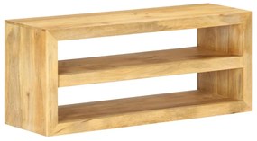 vidaXL Móvel de TV 107x35x45 cm madeira de mangueira maciça