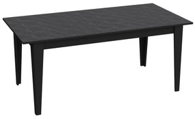 Mesa de Jantar Polka – Preto – 180x76,8x90 cm