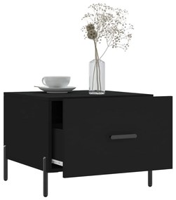 Mesa de centro 50x50x40 cm derivados de madeira preto