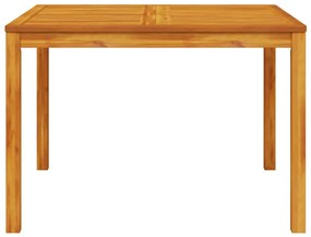 Conjunto de Jantar para Jardim - Madeira Sólida de Acácia