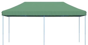 Tenda para festas pop-up dobrável 580x292x315 cm verde