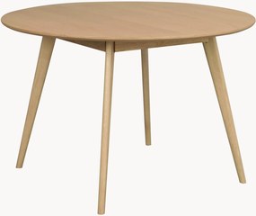 Mesa de jantar redonda em madeira Yumi, Ø 115 cm
