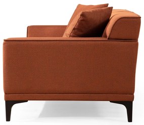 **** Sofá de 3 Lugares Petra – Laranja – 215x87x86 cm

**