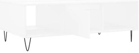 Mesa de centro 104x60x35 cm derivados de madeira branco