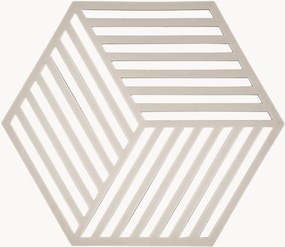 Bases para copos em silicone Hexagon, conjunto de 6