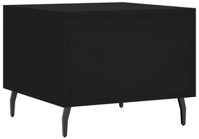 Mesa de centro 50x50x40 cm derivados de madeira preto